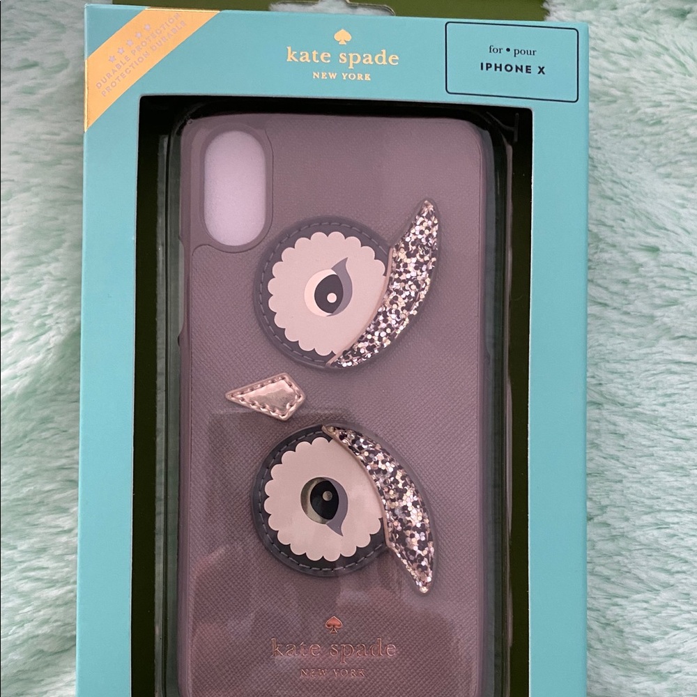 Kate Spade Owl IPhone X Case NWT